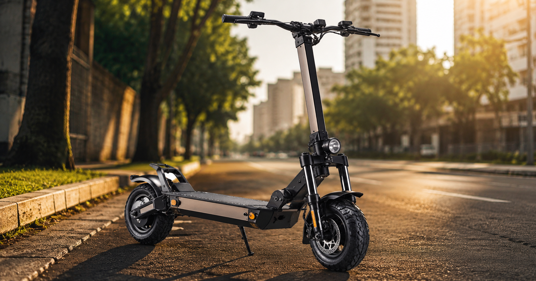 Patinete elétrico reforçado para adulto pesado até 150kg