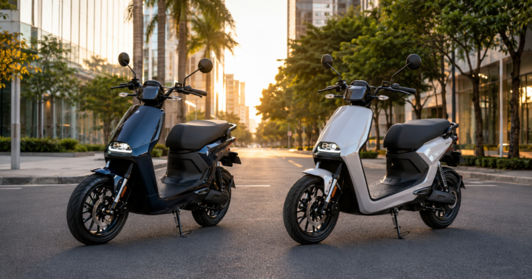 Comparação entre Moto Scooter X12 e JET 1000W