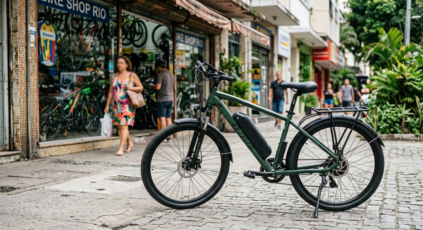 Bicicleta elétrica ilustrando Quanto Custa uma Bicicleta Elétrica