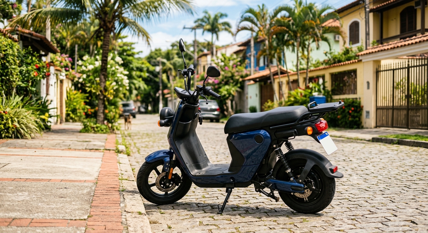 Scooter elétrica ilustrando Melhor Scooter Elétrica para Adultos em 2026