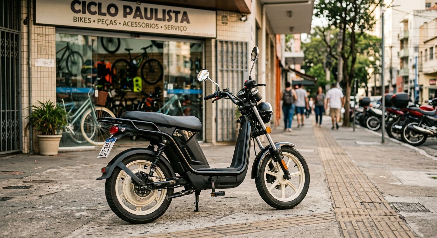 Scooter elétrica ilustrando Scooter Elétrica até R$ 5.000